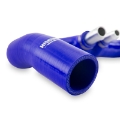 Picture of Mishimoto 2018+ Jeep Wrangler JL - Gladiator JT 3-6L AT Blue Silicone Radiator Coolant Hose Kit