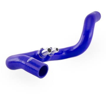 Picture of Mishimoto 2018+ Jeep Wrangler JL - Gladiator JT 3-6L AT Blue Silicone Radiator Coolant Hose Kit