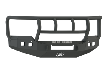 Picture of Road Armor 15-19 GMC 2500 Stealth Front Bumper w-Titan II Guard - Tex Blk