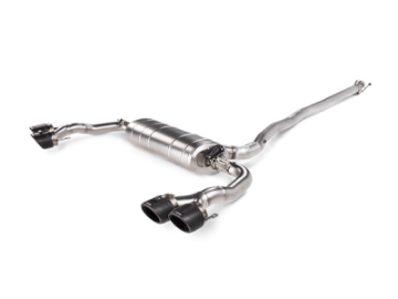 Picture of Akrapovic 2020 Mercedes-Benz CLA 45S AMG C118-X118 Evo Line Ti w-Carbon Tips Req Link Pipes