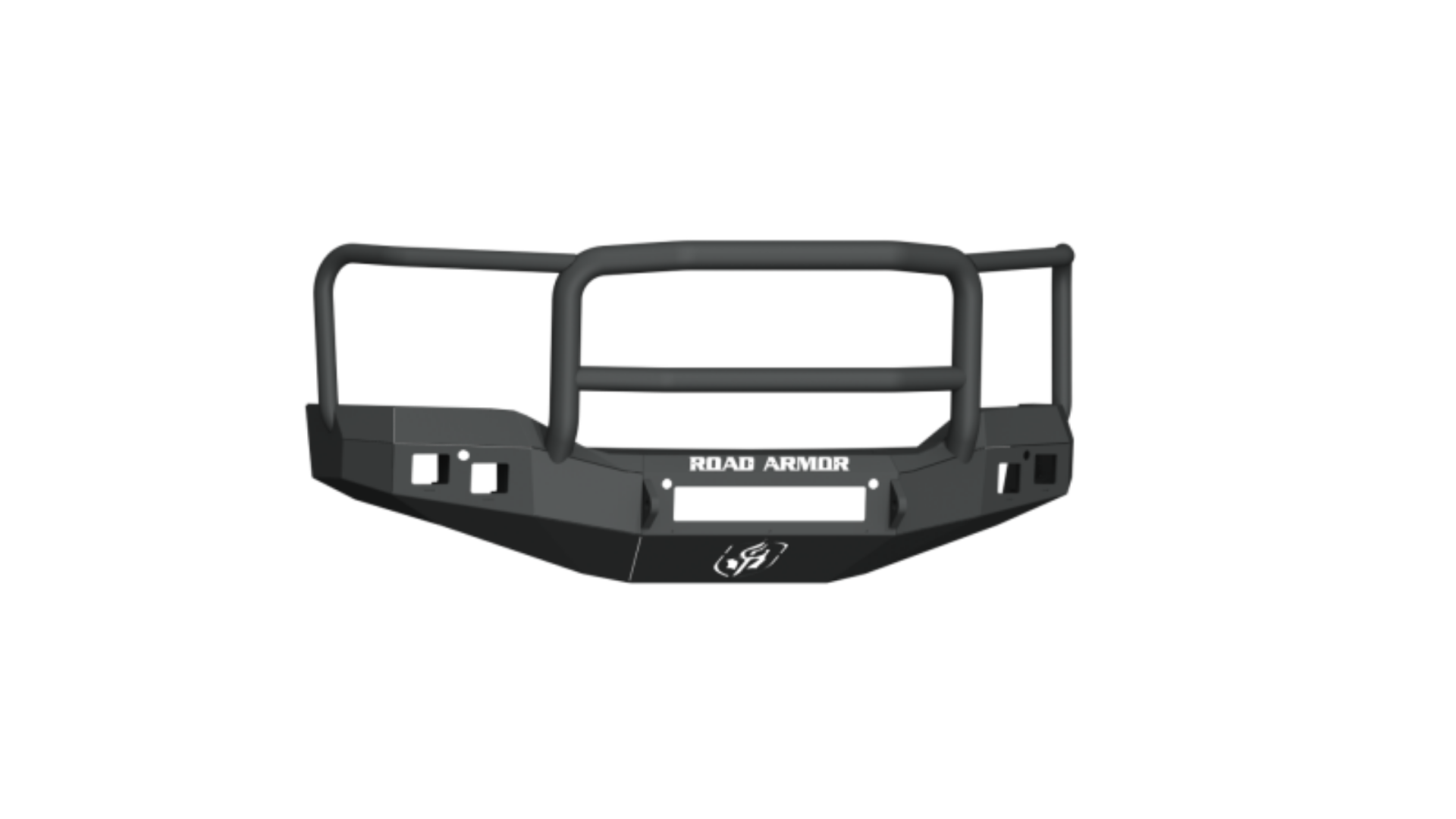 Picture of Road Armor 16-18 GMC 1500 Stealth Front Bumper w-Lonestar Guard - Tex Blk