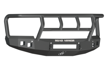 Picture of Road Armor 14-15 Chevy 1500 Stealth Front Bumper w-Titan II Guard - Tex Blk