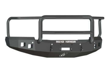 Picture of Road Armor 14-15 Chevy 1500 Stealth Front Winch Bumper w-Lonestar Guard - Tex Blk