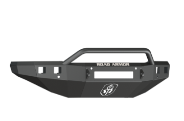 Picture of Road Armor 15-19 Chevy 2500 Stealth Front Bumper w-Pre-Runner Guard - Tex Blk