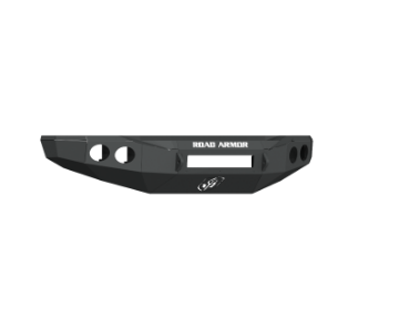 Picture of Road Armor 19-20 Chevy 4500HD-5500HD Stealth Front Non-Winch Bumper w-Round Light Ports - Tex Blk