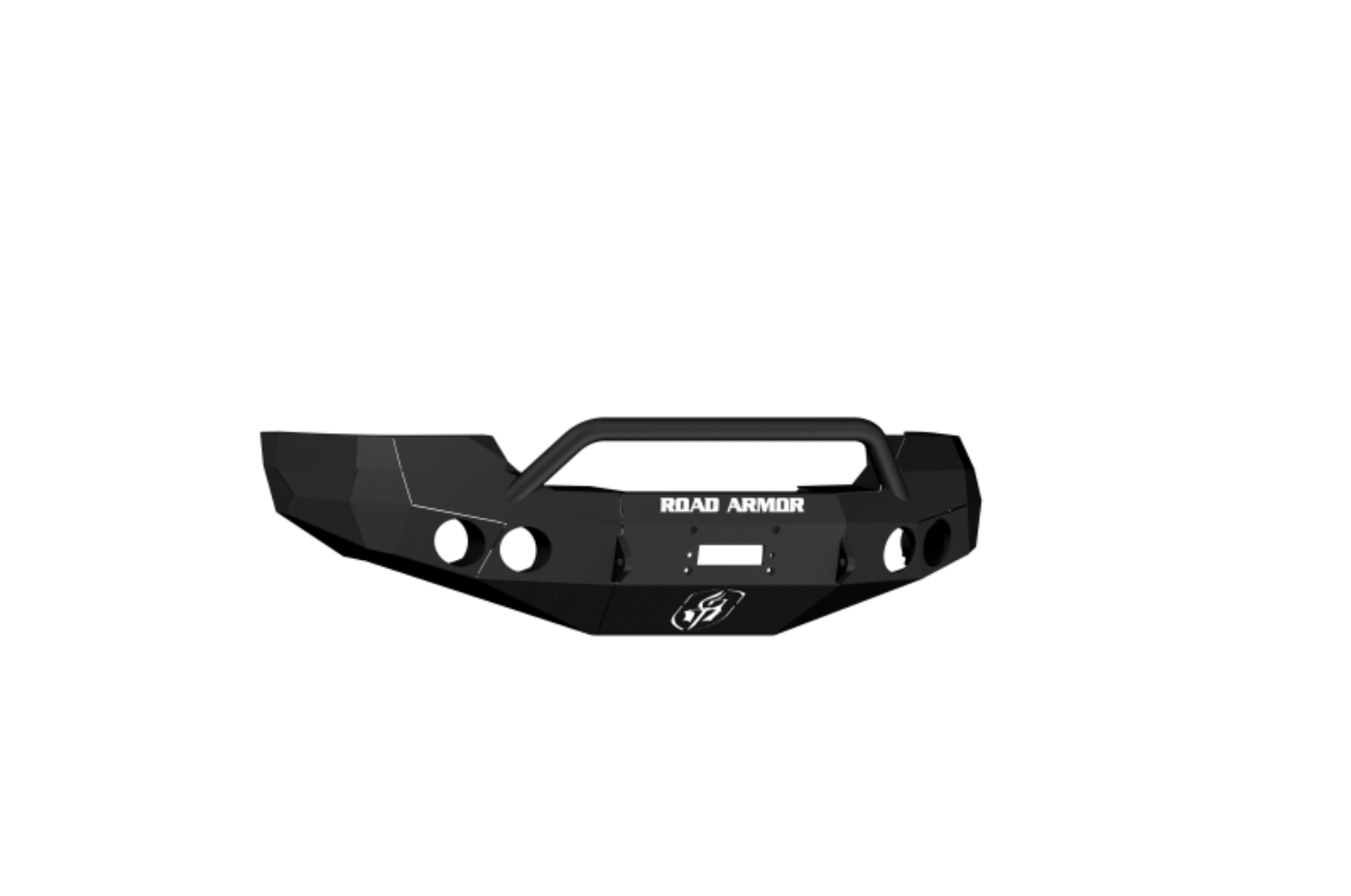 Picture of Road Armor 08-10 GMC 2500 Stealth Front Winch Bumper w-Pre-Runner Guard - Tex Blk