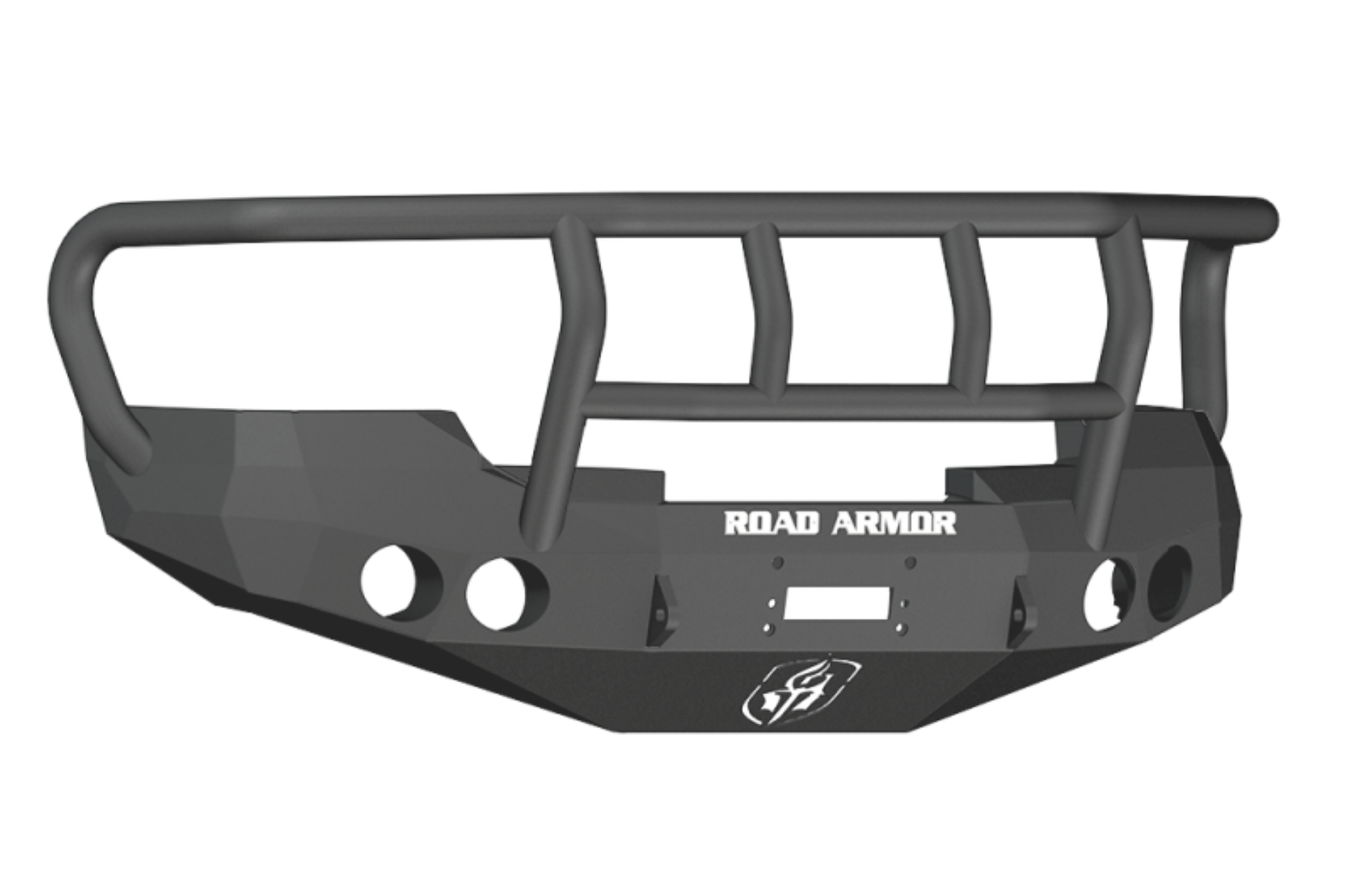 Picture of Road Armor 08-13 GMC 1500 Stealth Front Winch Bumper w-Titan II Guard - Tex Blk