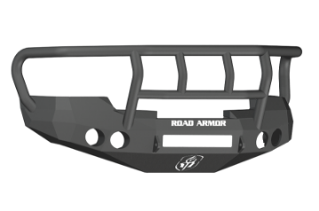 Picture of Road Armor 08-13 Chevy 1500 Stealth Front Bumper w-Titan II Guard - Tex Blk