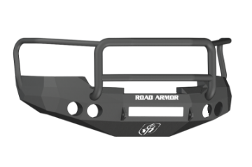 Picture of Road Armor 08-13 Chevy 1500 Stealth Front Bumper w-Lonestar Guard - Tex Blk