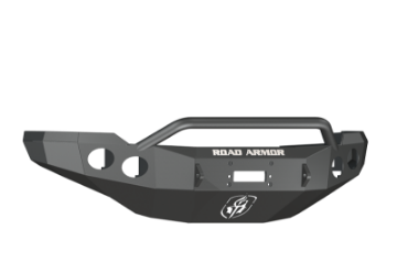 Picture of Road Armor 11-14 Chevy 2500 Stealth Front Winch Bumper w-Pre-Runner Guard - Tex Blk