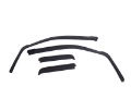 Picture of EGR 19+ Ford Ranger Crew Cab In-Channel Window Visors - Dark Smoke - Set of 4 573551