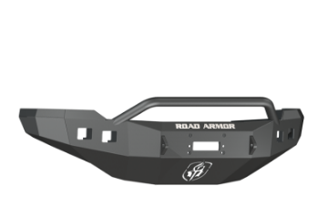 Picture of Road Armor 11-14 Chevy 2500 Stealth Front Winch Bumper w-Pre-Runner Guard - Tex Blk