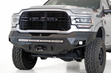 Picture of Addictive Desert Designs 19-20 RAM 2500-3500 Hammer Black Stealth Fighter Front Bumper