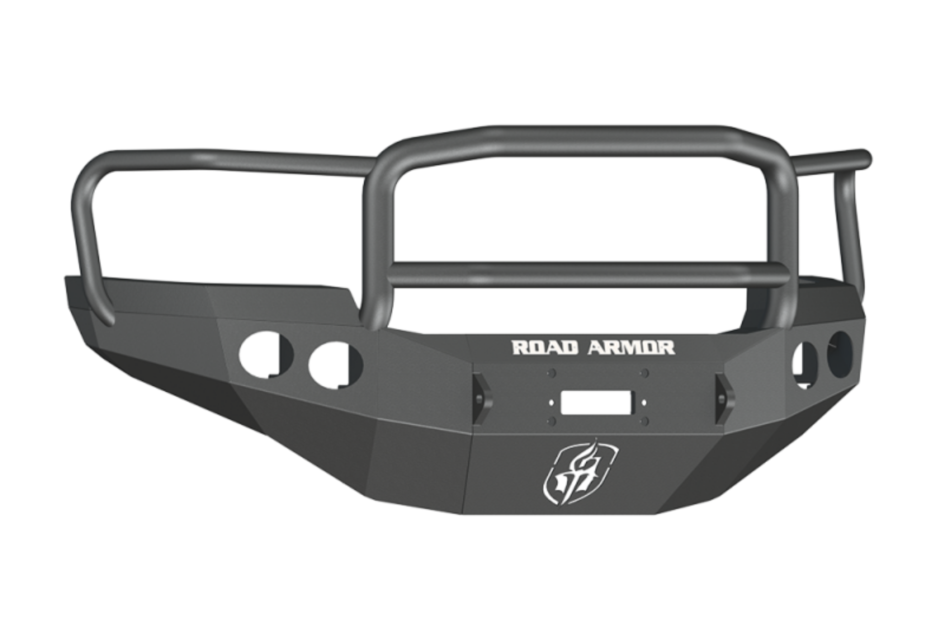 Picture of Road Armor 11-14 GMC 2500 Stealth Front Winch Bumper w-Lonestar Guard - Tex Blk
