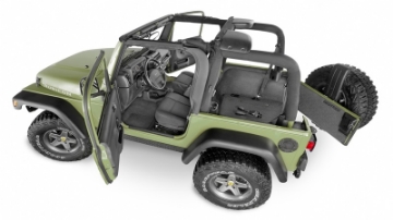 Picture of BedRug 18-23 Jeep JL Unlimited 2Dr Rear 4pc BedTred Kit