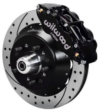 Picture of Wilwood Narrow Superlite 6R Dust-Seal Big Brake Front Brake Kit 14in- Drilled w- Wilwood Pro Spindle