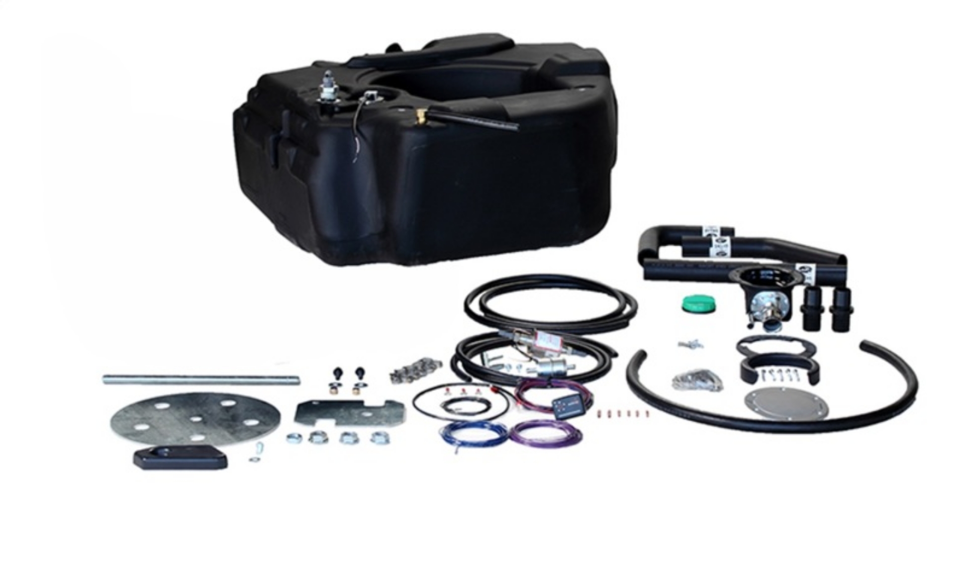 Picture of Titan Fuel Tanks 13-21 Dodge-RAM 2500-3500 30 Gallon Spare Tire Auxiliary Fuel System