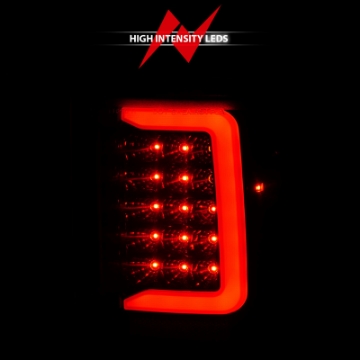 Picture of ANZO 1993-1997 Ford  Ranger LED Tail Lights w- Light Bar Black Housing Clear Lens