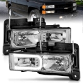 Picture of ANZO 1999-2000 Cadillac Escalade Crystal Headlights