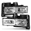 Picture of ANZO 1999-2000 Cadillac Escalade Crystal Headlights