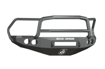 Picture of Road Armor 10-18 Ram 2500 Stealth Front Bumper w-Lonestar Guard - Tex Blk