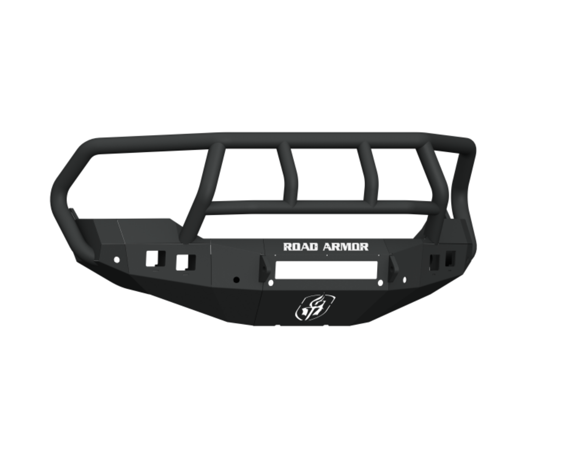 Picture of Road Armor 13-18 Ram 1500 Stealth Front Bumper w-Titan II Guard - Tex Blk