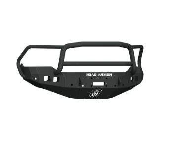 Picture of Road Armor 13-18 Ram 1500 Stealth Front Winch Bumper w-Lonestar Guard - Tex Blk