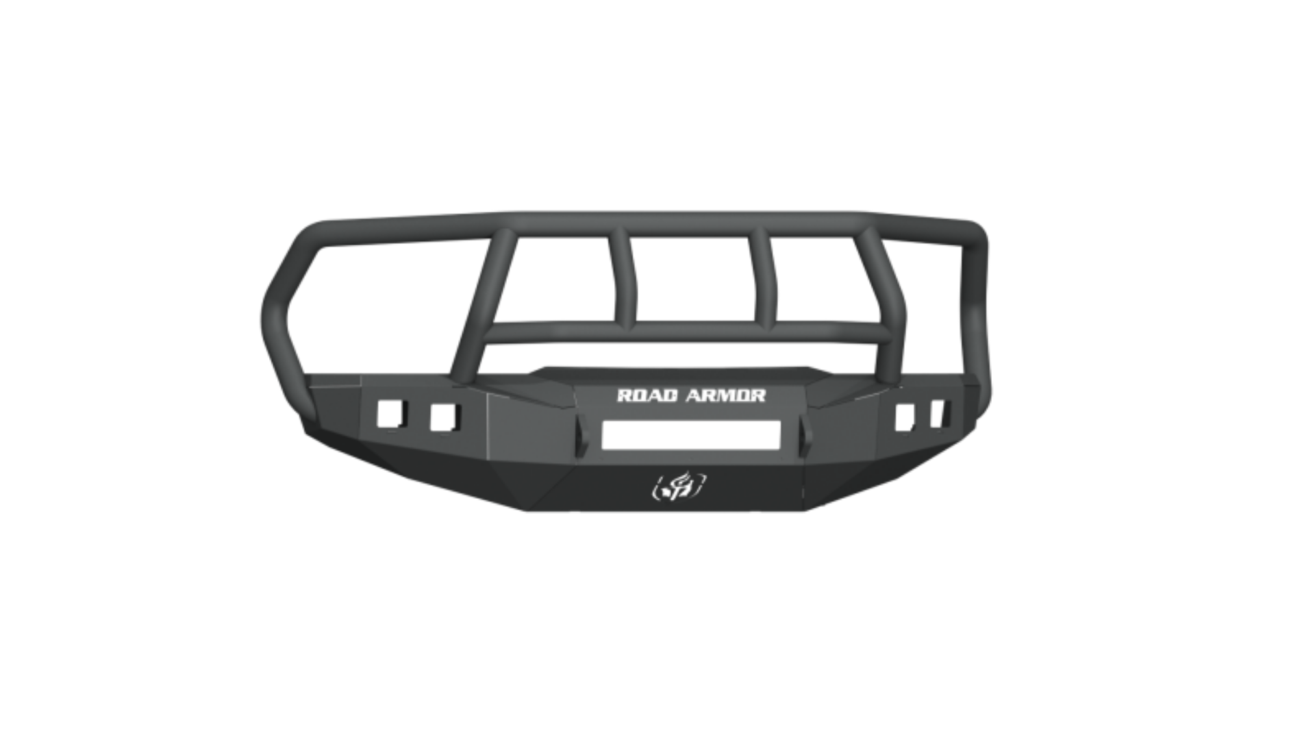 Picture of Road Armor 15-18 Ram Rebel 1500 Stealth Front Bumper w-Titan II Guard - Tex Blk