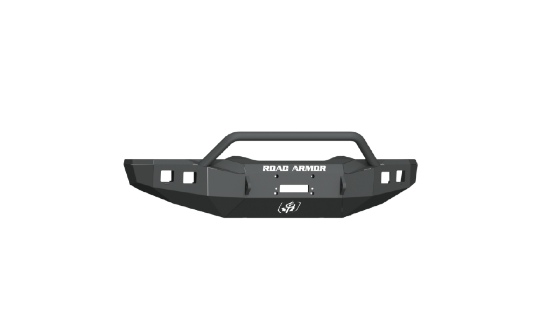 Picture of Road Armor 15-18 Ram Rebel 1500 Stealth Front Winch Bumper w-Pre-Runner Guard - Tex Blk
