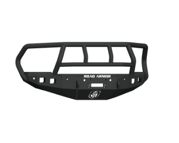 Picture of Road Armor 16-18 Ram 2500 Stealth Front Winch Bumper w-Titan II Guard-6 Sensor Holes - Tex Blk
