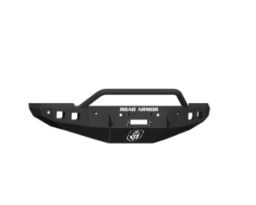 Picture of Road Armor 16-18 Ram 2500 Stealth Front Winch Bumper w-Pre-Runner-Sensor Holes - Tex Blk
