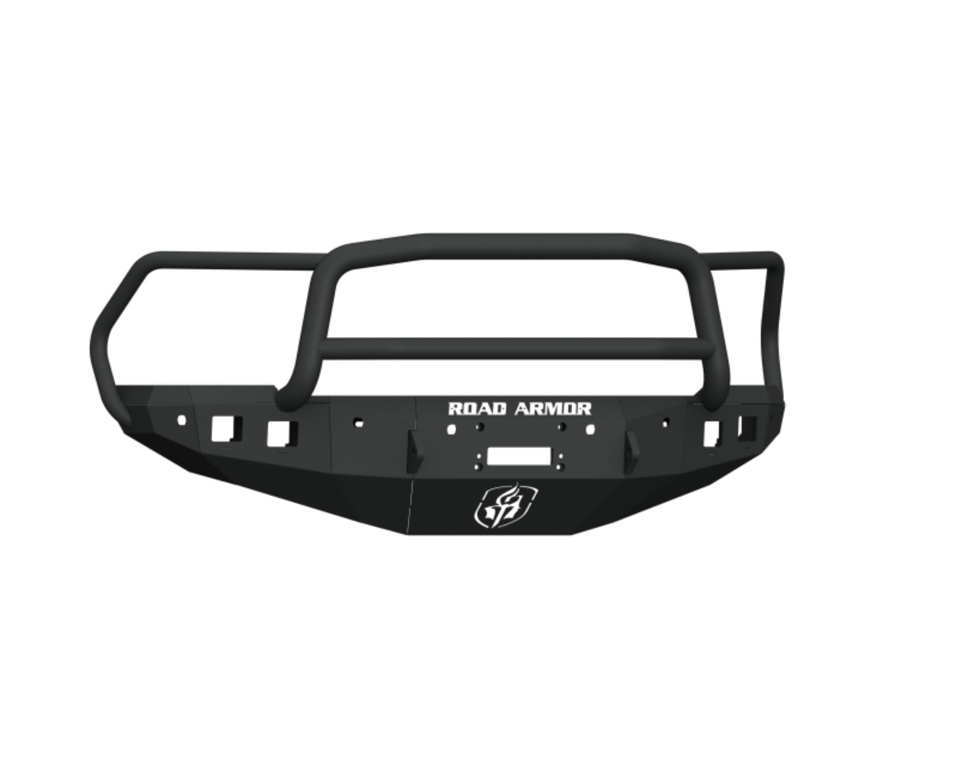 Picture of Road Armor 16-18 Ram 2500 Stealth Front Winch Bumper w-Lonestar Guard-6 Sensor Holes - Tex Blk