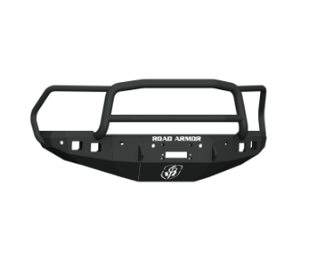Picture of Road Armor 16-18 Ram 2500 Stealth Front Winch Bumper w-Lonestar Guard-6 Sensor Holes - Tex Blk