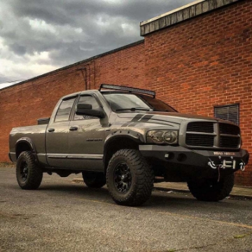 Picture of Road Armor 02-05 Dodge 1500 Stealth Front Winch Bumper - Tex Blk