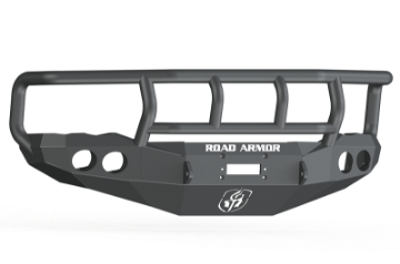 Picture of Road Armor 02-05 Dodge 1500 Stealth Front Winch Bumper w-Titan II Guard - Tex Blk