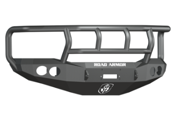 Picture of Road Armor 06-09 Dodge 2500 Stealth Front Winch Bumper w-Titan II Guard - Tex Blk