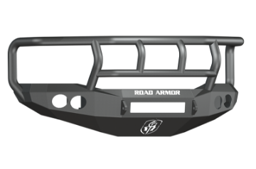 Picture of Road Armor 06-09 Dodge 2500 Stealth Front Bumper w-Titan II Guard - Tex Blk