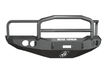 Picture of Road Armor 06-08 Dodge 1500 Stealth Front Winch Bumper w-Lonestar Guard - Tex Blk