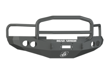 Picture of Road Armor 97-01 Dodge 1500 Stealth Front Winch Bumper w-Lonestar Guard - Tex Blk