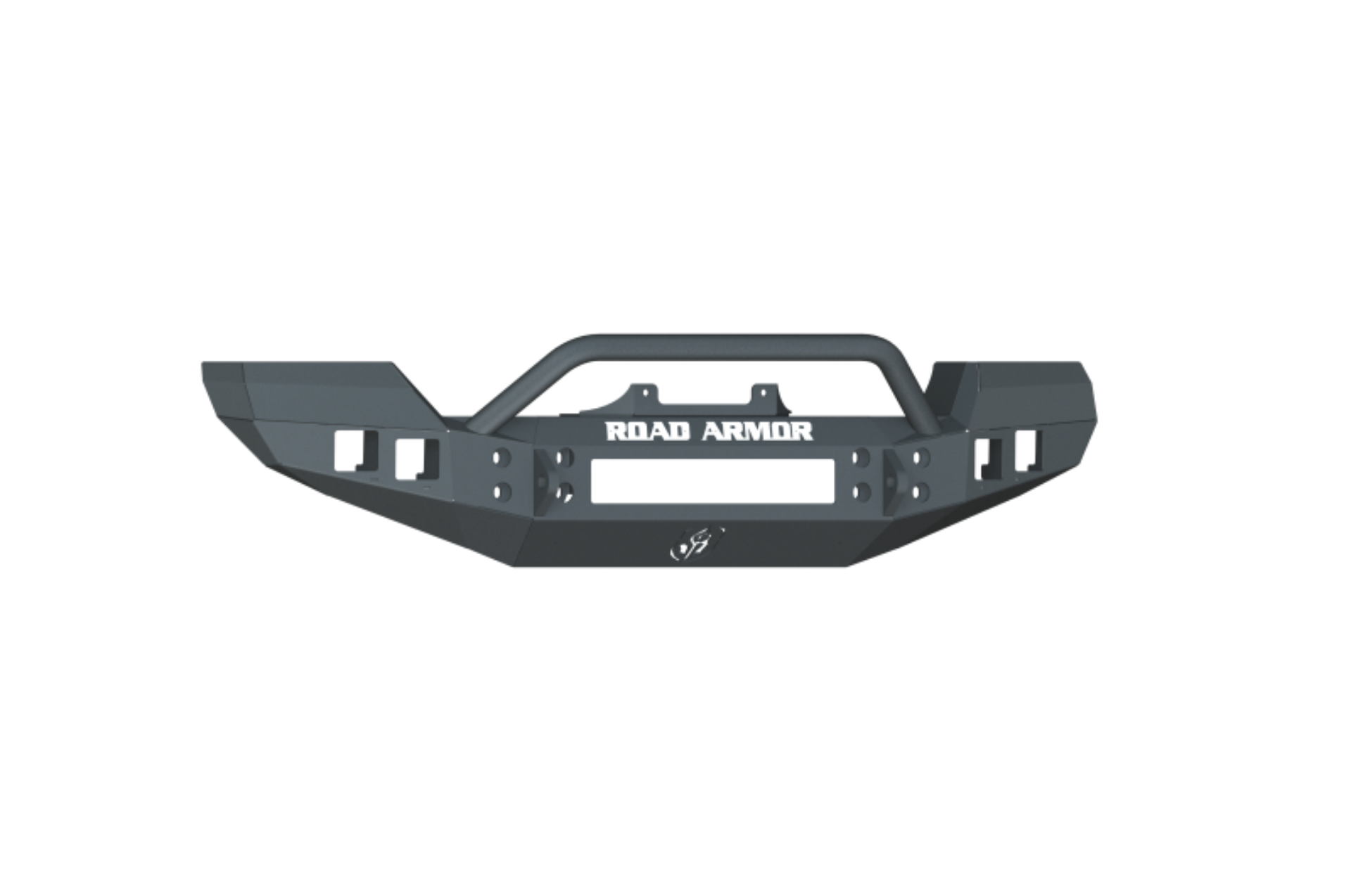 Picture of Road Armor 07-18 Jeep Wrangler JK Stealth Front Winch Bumper w-Pre-Runner Guard - Tex Blk