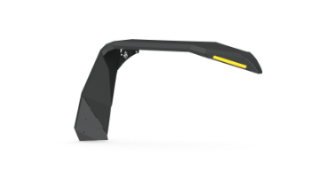 Picture of Road Armor 18-20 Jeep Wrangler JL Stealth Front Fender Flare w-Switchback LED DRL - Tex Blk