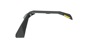 Picture of Road Armor 18-20 Jeep Wrangler JL Stealth Front Fender Flare w-Switchback LED DRL - Tex Blk