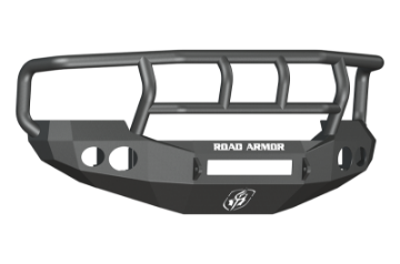 Picture of Road Armor 05-07 Ford F-250 Stealth Front Bumper w-Titan II Guard Wide Flare - Tex Blk