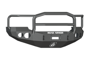 Picture of Road Armor 05-07 Ford F-250 Stealth Front Winch Bumper w-Lonestar Guard - Tex Blk