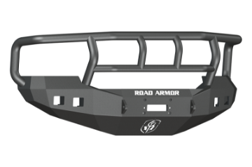 Picture of Road Armor 05-07 Ford F-250 Stealth Front Winch Bumper w-Titan II Guard Wide Flare - Tex Blk
