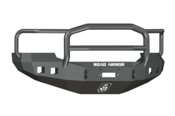 Picture of Road Armor 05-07 Ford F-250 Stealth Front Winch Bumper w-Lonestar Guard - Tex Blk
