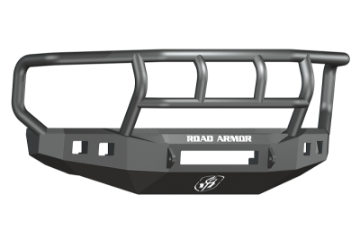Picture of Road Armor 08-10 Ford F-250 Stealth Front Bumper w-Titan II Guard Wide Flare - Tex Blk