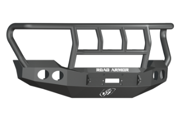 Picture of Road Armor 11-16 Ford F-250 Stealth Front Winch Bumper w-Titan II Guard Wide Flare - Tex Blk