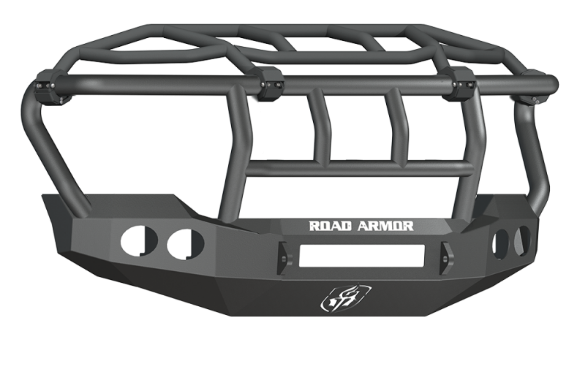 Picture of Road Armor 11-16 Ford F-250 Stealth Front Bumper w-Intimidator Guard - Tex Blk