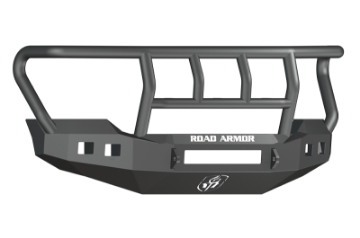 Picture of Road Armor 11-16 Ford F-250 Stealth Front Bumper w-Titan II Guard Wide Flare - Tex Blk